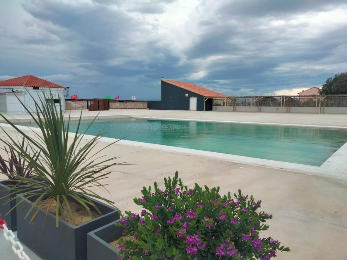 T2 30M2 Piscine Lac Mer Le Barcarès Exteriör bild